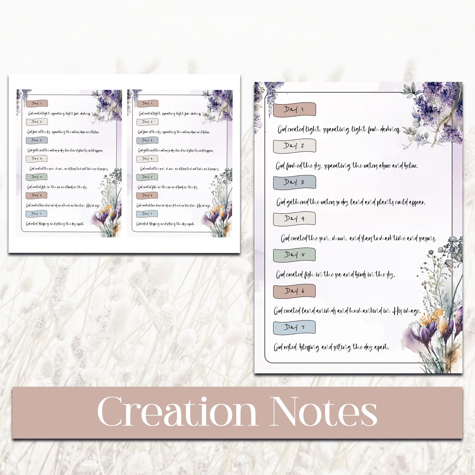 Bible Inserts for Journaling Printable Tip Ins Christian Scripture ...
