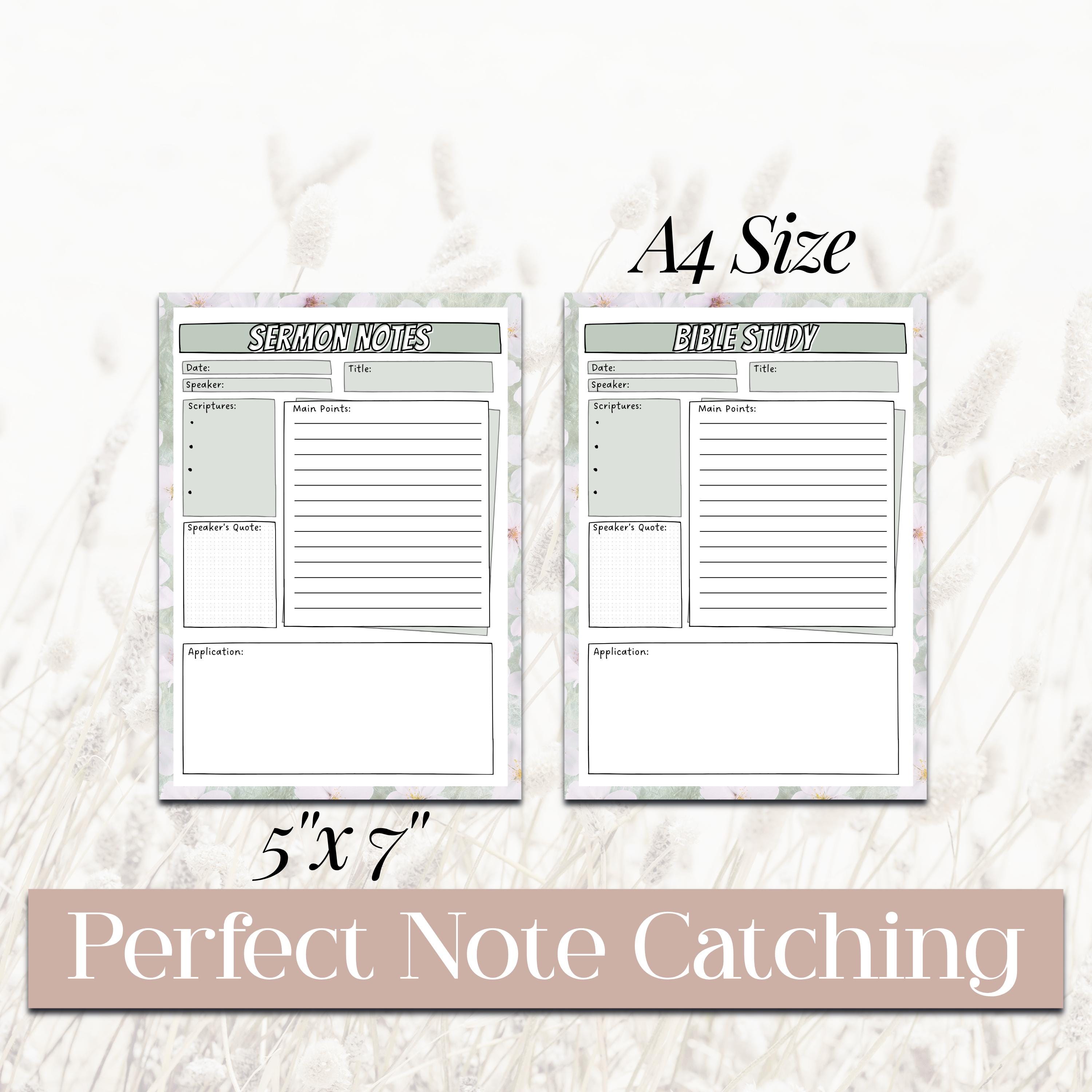 Printable Tip Ins for Bible Study Inserts Gift for Friend Christian ...
