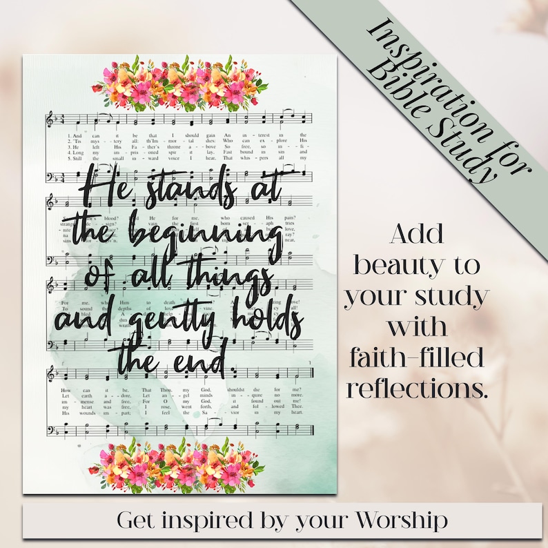 Bible Tip Ins Inserts for Journaling Printable Idea Hymnal Inserts for ...