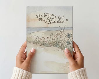 Idea per un diario per la preghiera, per tenere un diario biblico, un regalo cristiano per il battesimo, un diario per una figlia adolescente, per il campo estivo in chiesa, per appunti di studio per giovani, devozionale.