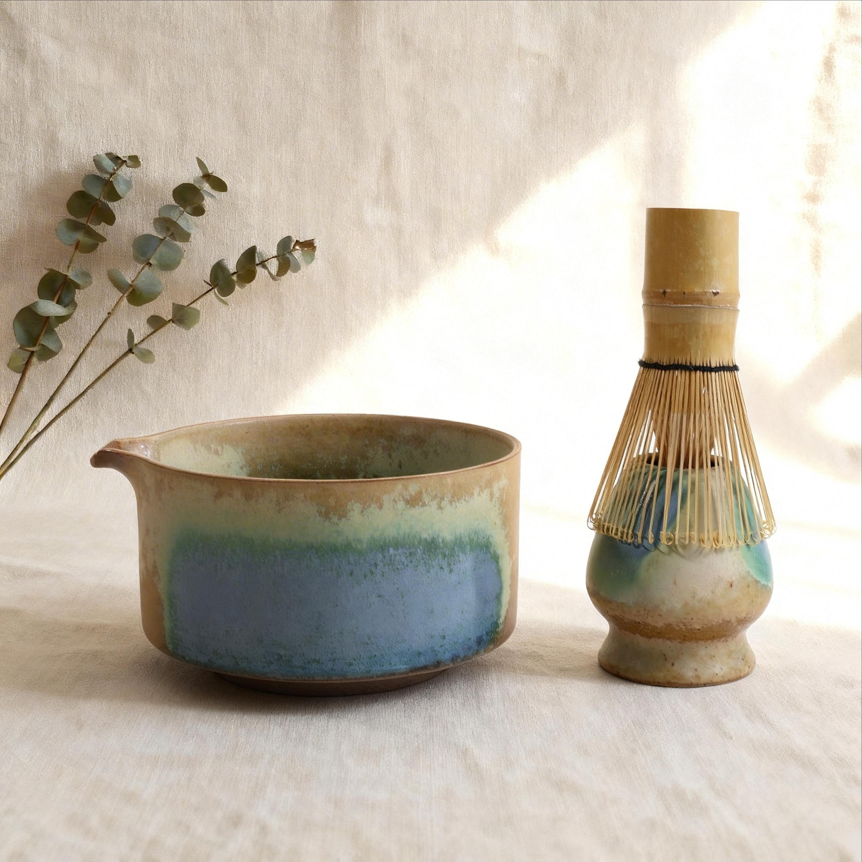Katakuchi Matcha Bowl Handmade - Etsy