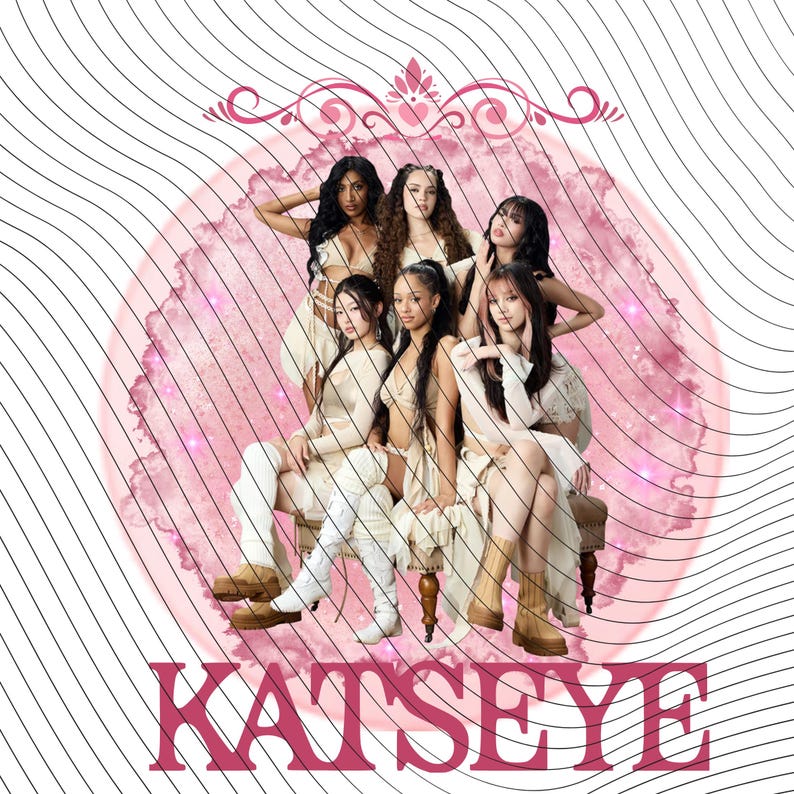 Katseye Light Pink Instant Download PNG Etsy