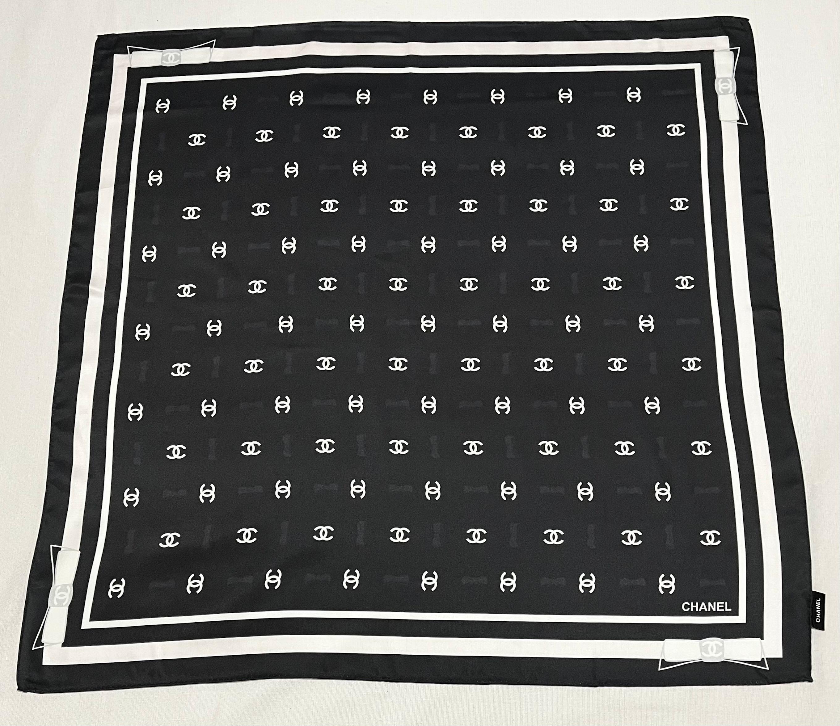 Vintage Chanel Scarf - Etsy