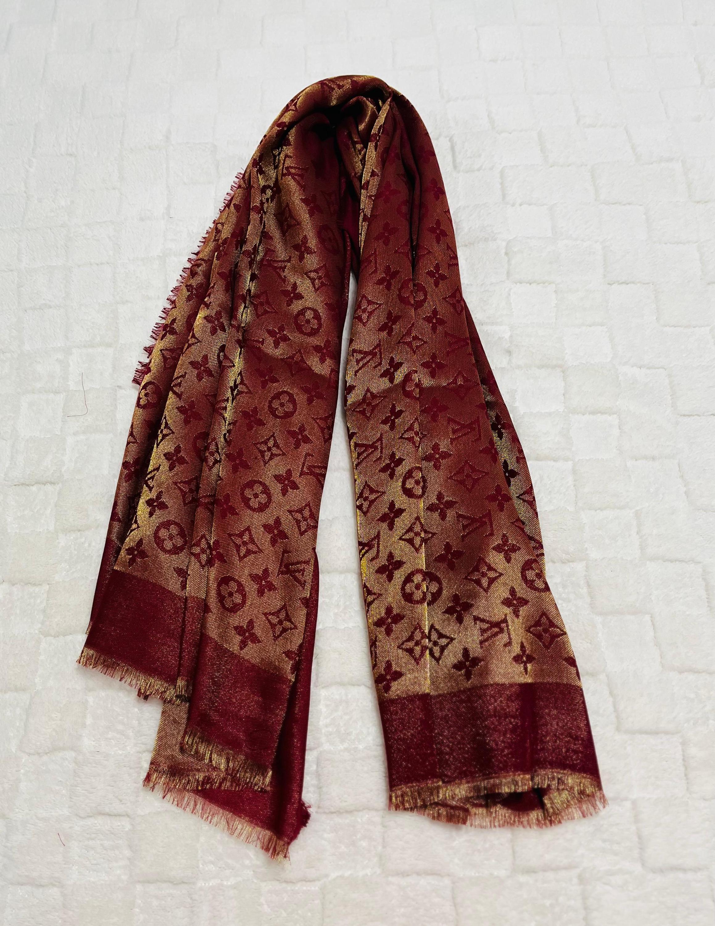 Louis Vuitton Shawl - Etsy