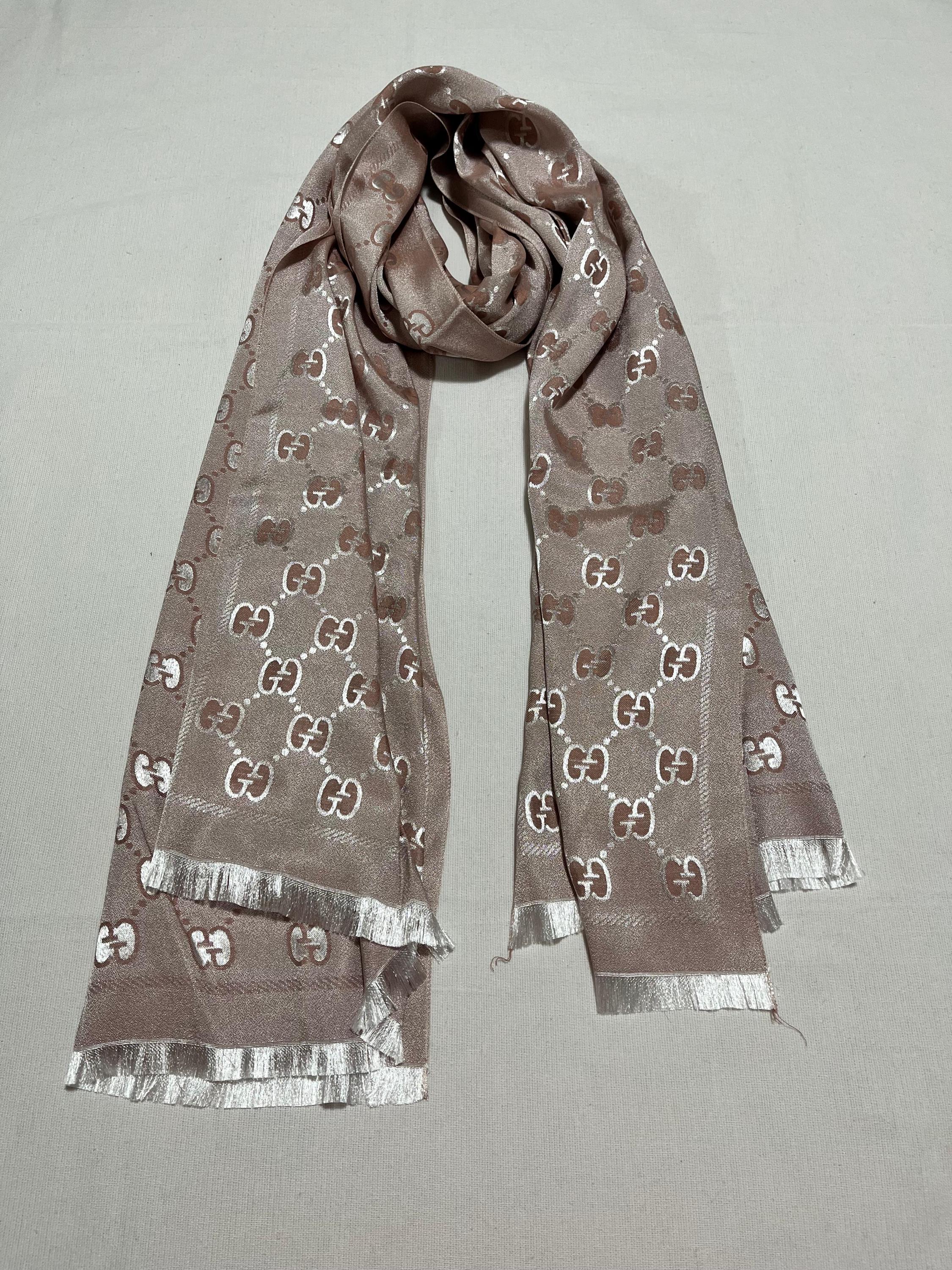 Gucci Monogram Scarf - Etsy