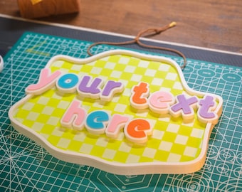 Personalized Pokopia Logo Sign