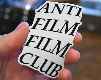 Anti Film Film Club Vinyl Sticker