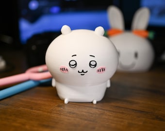 Chiikawa 3D Printed Figurine | Kawaii Desk Decor | Anime Fan Art Figure