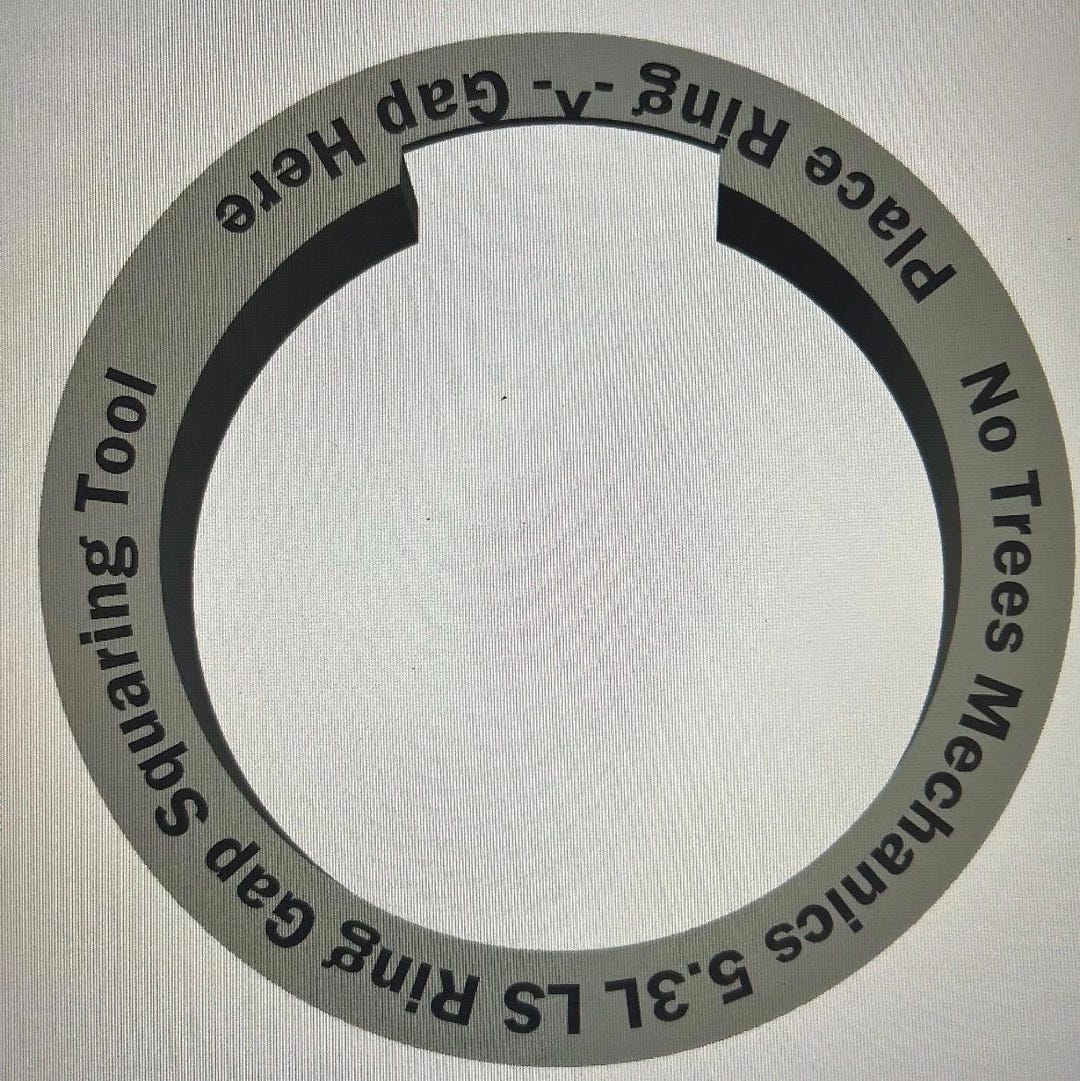 Asa Target Rings Asa Plastic Large Size Custom Size Piston Ring Squaring Tool - Etsy