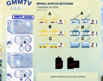 Reveal Acrylic Keychain | GMMTV Juniormark Sunny Moon Concert