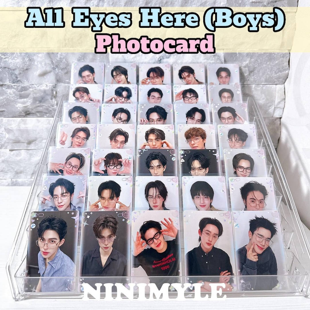 GMMTV Boys Collectible Random Card : All Eyes Here - Etsy