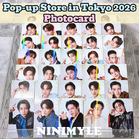 GMMTV Boys Selfie Random Card : Pop-up Store in Tokyo 2026 - Etsy
