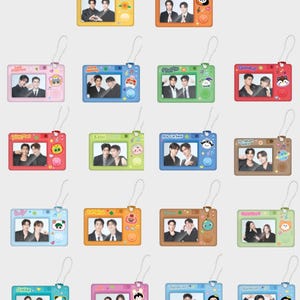 GMMTV : ID Holder Pin Keychain