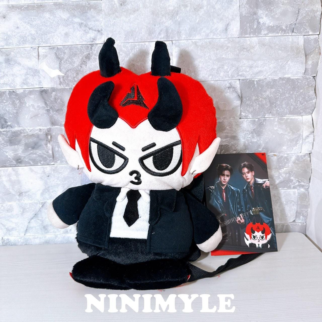 ぬいぐるみ・マスコット PerthSanta Concert DOMILA DOLL BACKPACK Perthsanta Devil's Kiss Concert Domiia Doll Backpack : GMMTV - Etsy