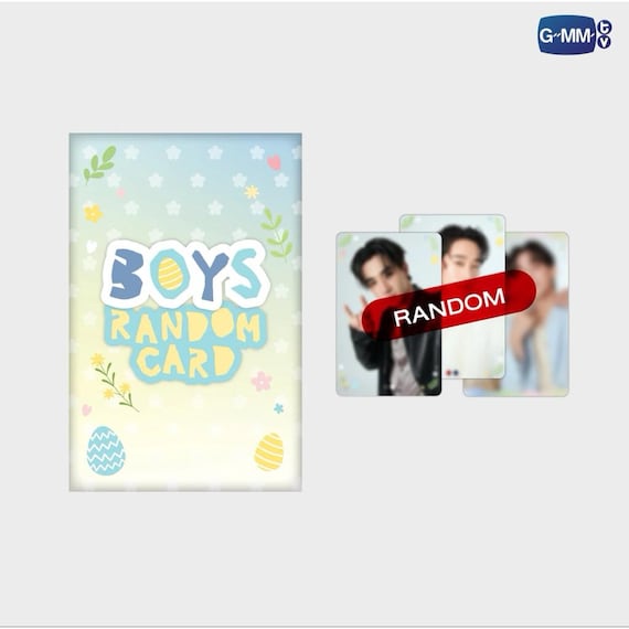 Boys Selfie Random Card Japan (SEALED) : GMMTV Popup Store in