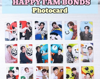 Cartolina fotografica ufficiale GMMTV: Happy Fam Bonds Ver.
