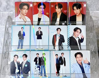 GMMTV-fotokaart Winny Satang (set 12 stuks): zwart van kleur en FANDAY