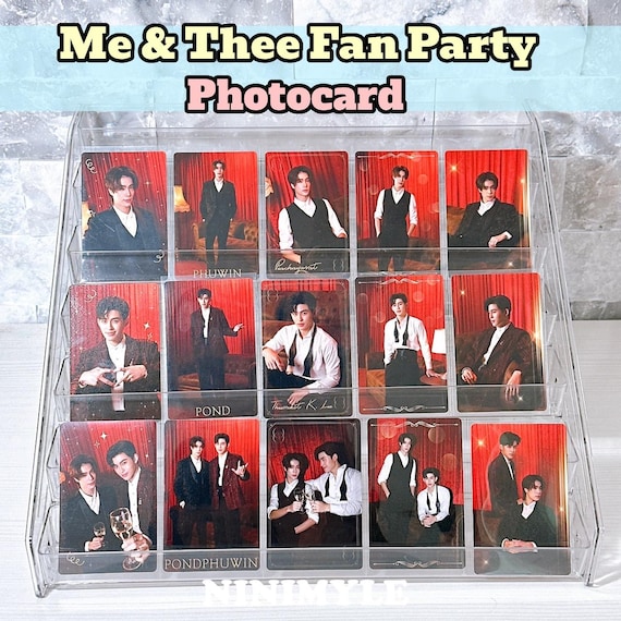 PondPhuwin トレカ　10種　×2 東京　FANFEST GMMTV Pond Phuwin (SET 15EA) : GMMTV Me & Thee Fan Party Photocard