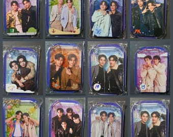 GMMTV Fanival 2026 Gachapon Sparkle Flow acryl sleutelhanger: vijverPhuwin PerthSanta JossGawin FirstKotung MarkOhm