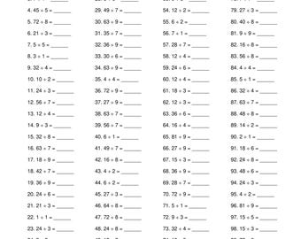 Hojas de ejercicios de división de un dígito para tercer grado en formato PDF con clave de respuestas.