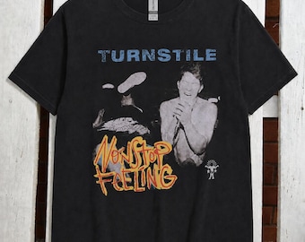 Turnstile ユニセックス Tシャツ - ノンストップ フィーリング Tシャツ