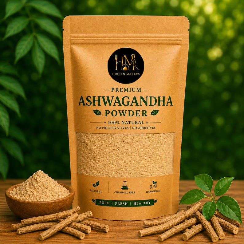 Dried Ashwagandha Roots | Natural Sun-Dried Ayurvedic Herb (100 gm) image 2