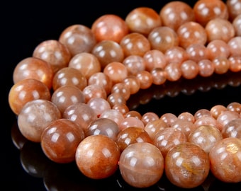 Sold By Strand Sunstone Faceted Beads 13 MC-4BGI43 Sunstone Beads 4 mm Natural Sunstone Rondelle Beads