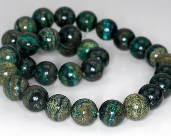 SCHILLER SHEEN SPAR GEMSTONE GRADE A GREEN OVAL 18X13MM LOOSE BEADS 16/"