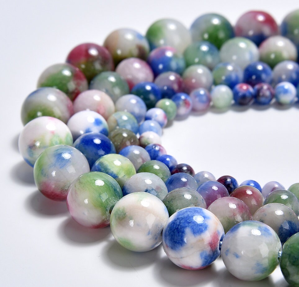 Giada Azzurro Sfaccettato 8-18mm (1FILO) | Sara Jewelry