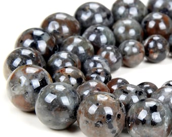 Natural Yooperlite UV Reactive Gemstone Round 6MM 7MM 8MM 9MM 10MM Loose Beads (D226)