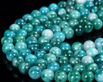 Natural Phoenix Stone Gemstone Grade AAA Round 6MM Loose Beads (D533)