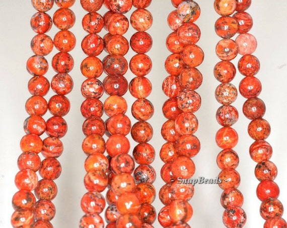 10MM ORANGE SCHILLER SHEEN SPAR GEMSTONE FLAT ROUND CIRCLE LOOSE BEADS 16/"