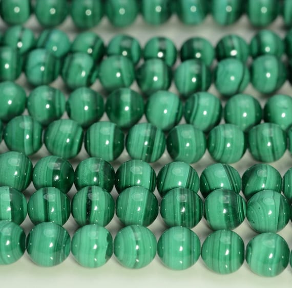 Genuine malachite best sale beads