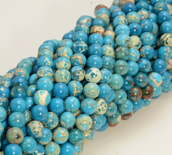 4MM IMPERIAL JASPER GEMSTONE GRADE AA PURPLE ROUND 4MM LOOSE BEADS 7.5/"