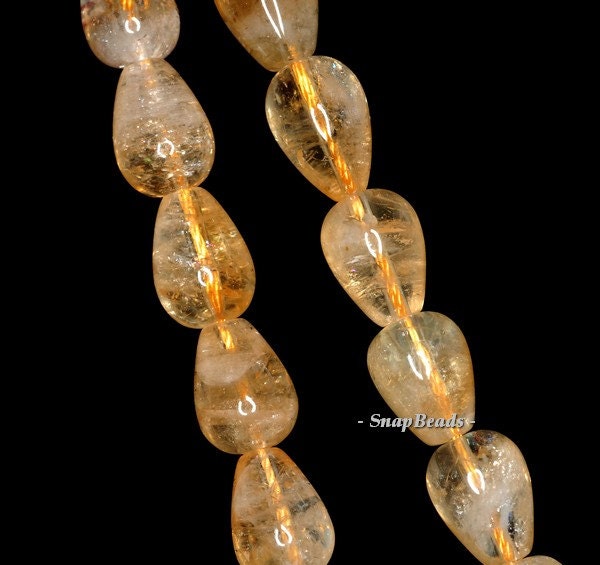 14X10MM CITRINE QUARTZ GEMSTONE TEARDROP LOOSE BEADS 7.5" 14X10MM CITRINE QUARTZ GEMSTONE TEARDROP LOOSE BEADS 7.5"