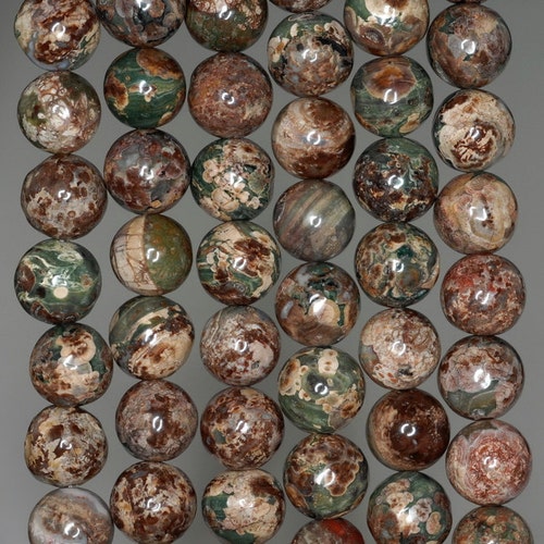 8mm Orange Sunstone Gemstone Grade AAA Round Loose Beads 7.5