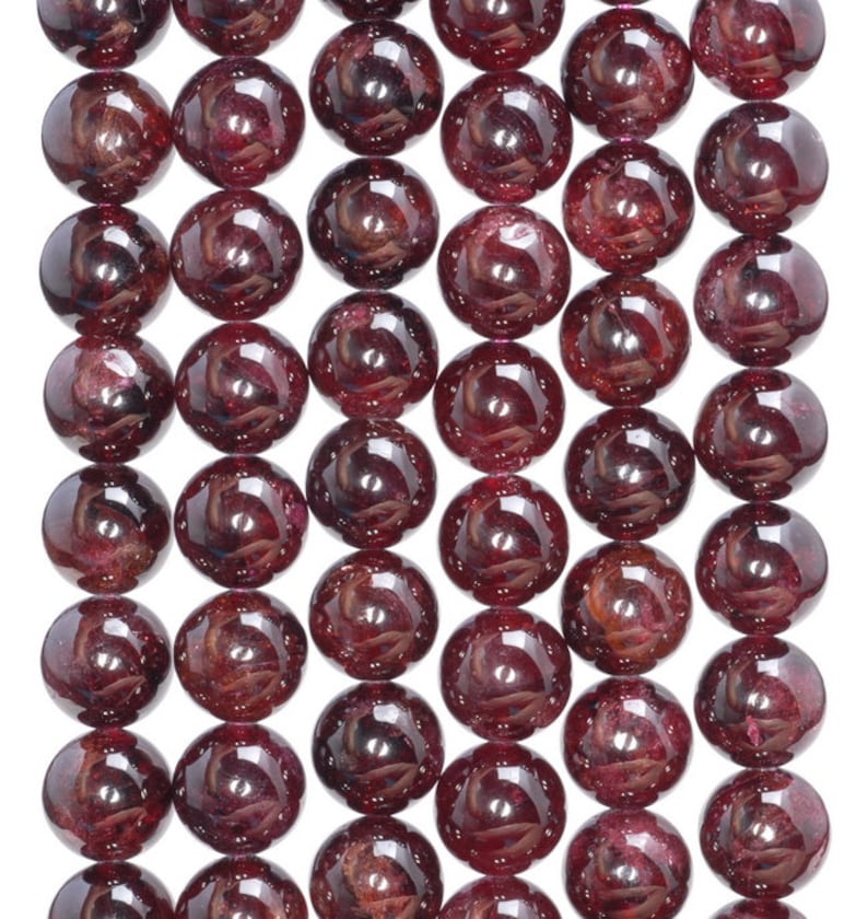 Granat-Perlen Strand 7–8 Mm – 86,4 Cm, Natürliche Rote Granat-Chips Für Schmuckherstellung