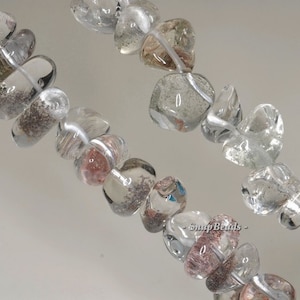 22x13-16x12mm Rock Crystal Gemstone Pebble Nugget Loose Beads 7 inch Half Strand (90191450-B5-510)