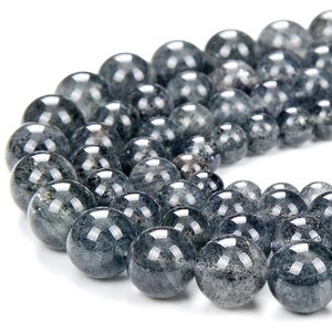 Rare Natural Hematite inclusion Phantom Quartz Gemstone Grade AAA Round 6MM 7MM 8MM 9MM 10MM Loose Beads (D354)