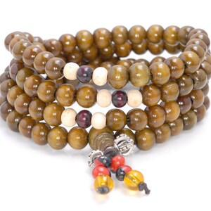 8X7MM Yellow Brown Sandalwood Gemstone Rondelle Loose Beads 30 inch  (80003727-W8)