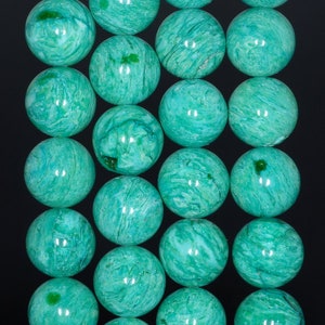 8MM turquesa verde jaspe piedra preciosa redonda cuentas sueltas 15.5 pulgadas hebra completa (80003438-A85)