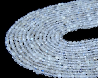Full Strand--Rainbow Moonstone Beads Natural Grade AAA Gemstone Round Smooth Loose Beads 4mm 3mm 2mm 1mm Full Strand--Rainbow Moonstone Beads Natural Grade AAA Gemstone Round Smooth Loose Beads 4mm 3mm 2mm 1mm
