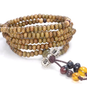 4X3MM Yellow Brown Sandalwood Gemstone Rondelle Loose Beads 25 inch  (80003726-W8)