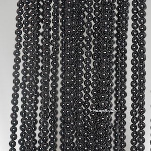 3mm Black Spinel Gemstone Grade AAA Black Round Loose Beads 15.5 inch Full Strand (90189225-107)