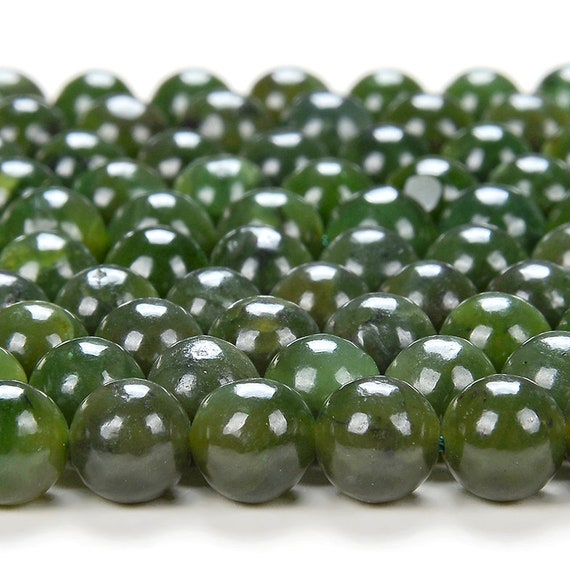 Natural canadian Nephrite Jade Gemstone Grade AAA Round 3MM - Etsy