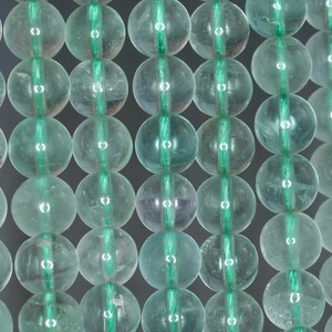 9mm Green Fluorite Gemstone Grade A Round Loose Beads 15.5 inch Full Strand (90187725-689)