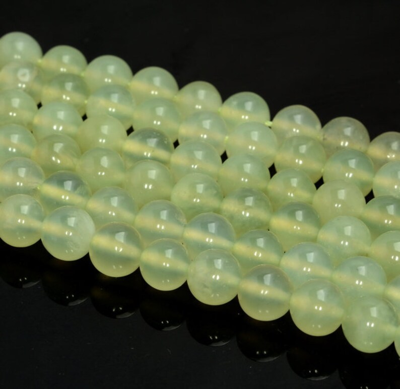 80006200-M34 8mm New Jade Gemstone Grade AAA Green Round Loose Beads 15 inch Full Strand