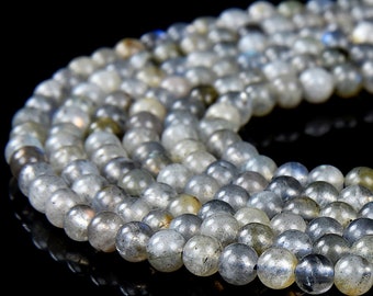 Gems For Jewels Perline Tonde Sfaccettate Labradorite Da Donna - Foto 6