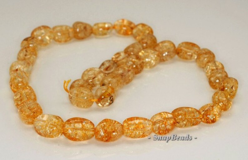 23x18-14x12mm Citrine Quartz Gemstone Graduated Nugget Loose Beads 19 inch Full Strand 90191529-B41-585
