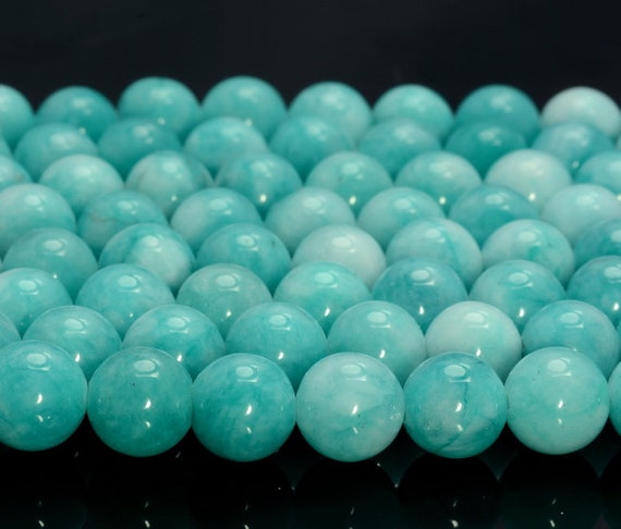 Earth and Sky 8mm Loose Glass Beads, 30 Pieces